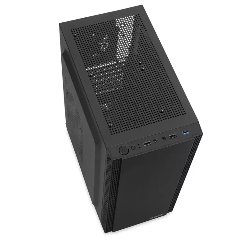 Obudowa PC IBOX ANTILA 39 Midi Tower — czarna, ATX/microATX, GPU do 31 cm, wysokość chłodzenia CPU 150 mm