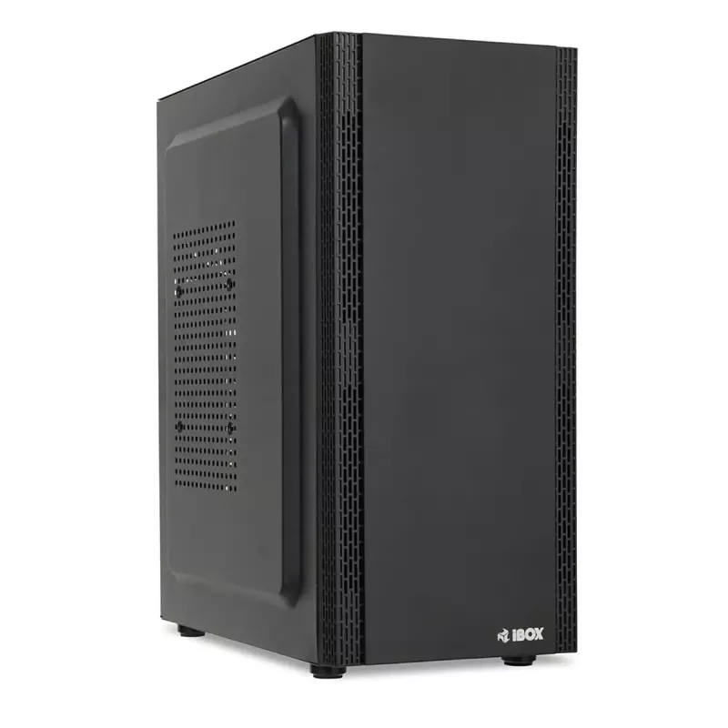 Obudowa PC IBOX ANTILA 39 Midi Tower — czarna, ATX/microATX, GPU do 31 cm, wysokość chłodzenia CPU 150 mm