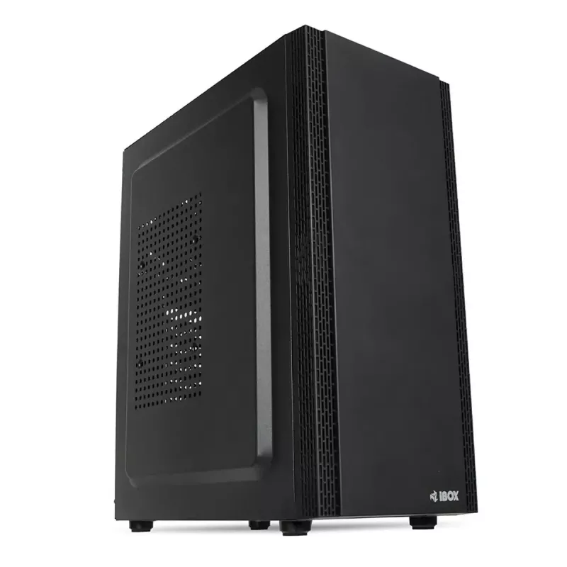 Obudowa PC IBOX ANTILA 39 Midi Tower — czarna, ATX/microATX, GPU do 31 cm, wysokość chłodzenia CPU 150 mm