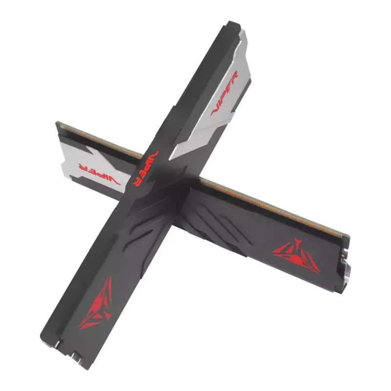 DIMM 32 GB DDR5-7200 (2x 16 GB) Dual-Kit, Arbeitsspeicher schwarz, PVV532G720C34K, Viper Venom, INTEL XMP