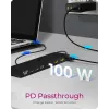 ICY BOX 11-w-1 Mobilna Stacja Dokująca z Potrójnym Wyjściem Wideo