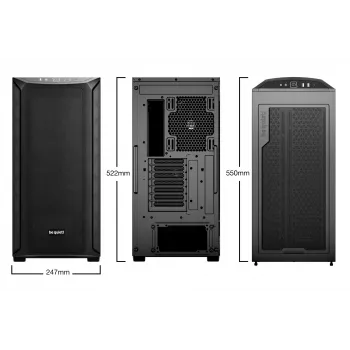 Obudowa PC be quiet! Shadow Base 800 Midi Tower Czarny