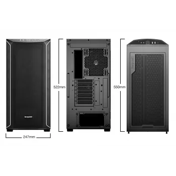Obudowa PC be quiet! Shadow Base 800 DX Midi Tower Czarny