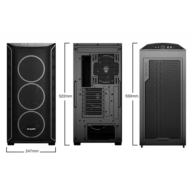 Obudowa PC be quiet! Shadow Base 800 FX Midi Tower Czarny