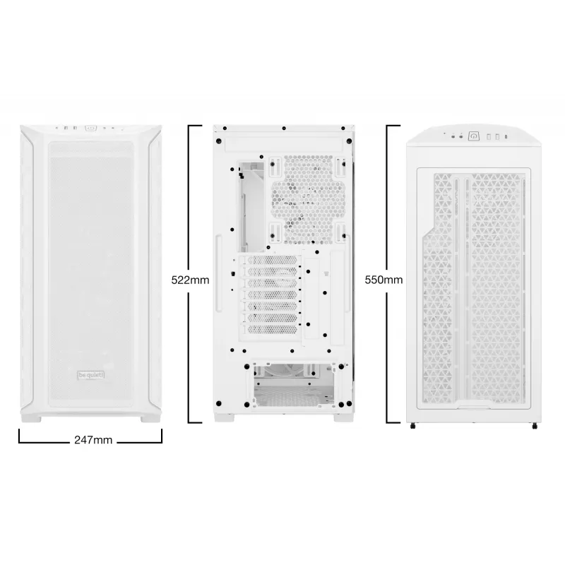 be quiet Shadow Base 800 FX biały Midi Tower