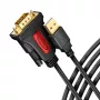 Axagon ADS-1PSN USB-A 2.0 - szeregowy RS-232 DB9-M adapter kablowya Prolific 1,5 m