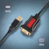 Axagon ADS-1PSN USB-A 2.0 - szeregowy RS-232 DB9-M adapter kablowya Prolific 1,5 m
