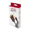 Axagon ADS-1PSN USB-A 2.0 - szeregowy RS-232 DB9-M adapter kablowya Prolific 1,5 m