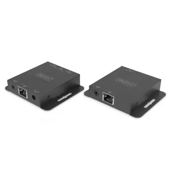 Zestaw przedłużaczy HDMI DIGITUS - 4K/30Hz 70m PoC IR