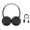 JVC Deep Bass Bluetooth nauszne czarne, bezprzewodowe, rozmowy/muzyka, 20–20000 Hz, 157 g, zestaw słuchawkowy, czarny