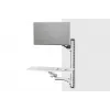 DIGITUS Workstation (Monitor. klawiatura. mysz) Wall Mount 32in. 8kg. VESA 75x75/100x100. biały/Czarny