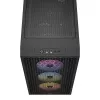 CORSAIR Mid-tower Pc Case - 3000d RGB Airflow - Czarny