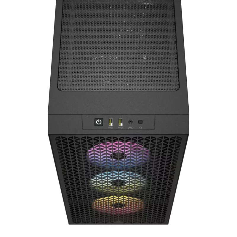 CORSAIR Mid-tower Pc Case - 3000d RGB Airflow - Czarny