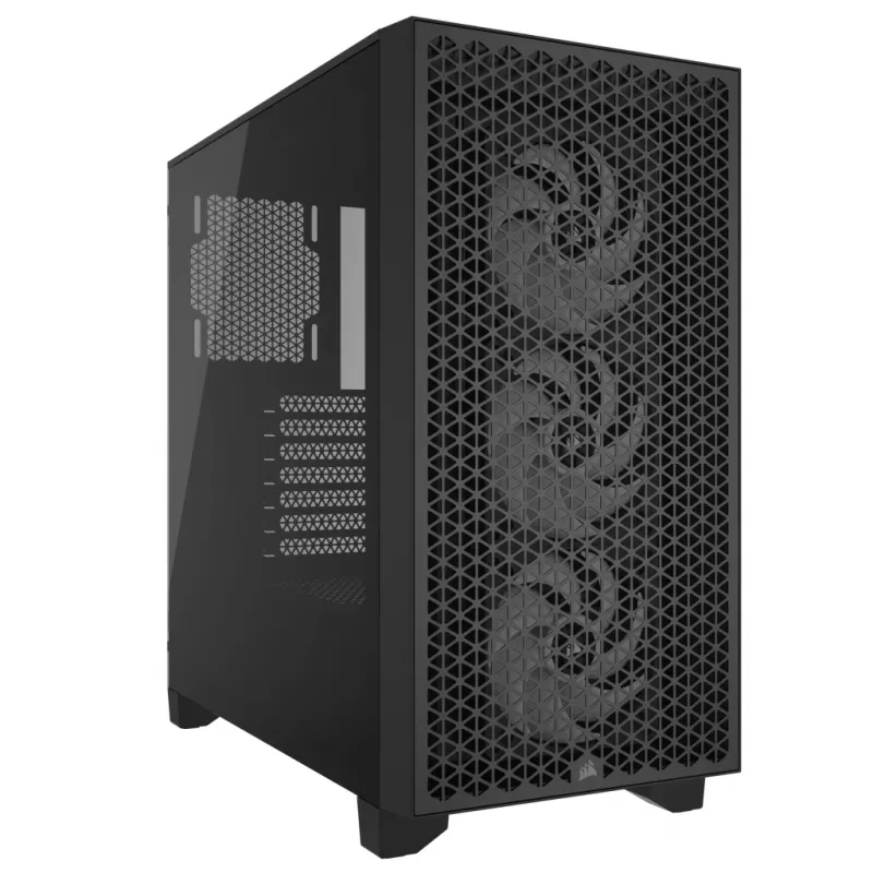 CORSAIR Mid-tower Pc Case - 3000d RGB Airflow - Czarny