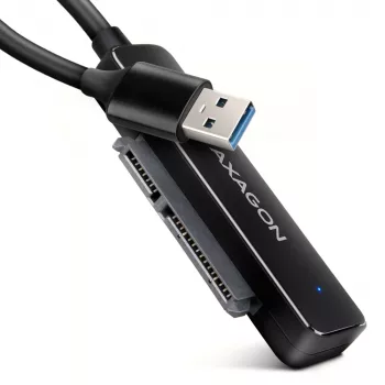 Karta interfejsowa Axagon ADSA-FP2A USB 3.2 Gen 1 SATA Męski Czarny