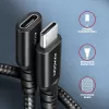 Axagon BUCM32-CF10AB SPEED+ USB-C USB 20Gbps przedłużacz 1 m