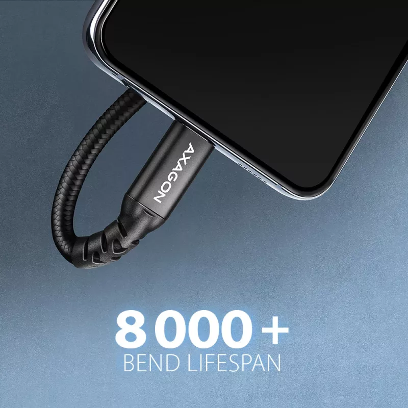 Axagon BUCM32-CF10AB SPEED+ USB-C USB 20Gbps przedłużacz 1 m