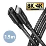 Axagon BUCM32-CF15AB SPEED+ USB-C USB 20Gbps przedłużacz 1,5 m