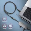 Axagon BUCM32-CF15AB SPEED+ USB-C USB 20Gbps przedłużacz 1,5 m