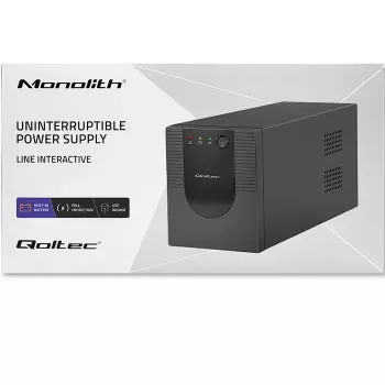 Qoltec 53777 UPS Line-Interactive 2 kVA 1200 W 4 gniazda AC
