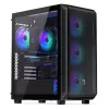 Obudowa PC ENDORFY Arx 500 ARGB ATX Czarna — hartowane szkło, ARGB, ATX, max GPU 350 mm, wysokość chłodzenia CPU 179 mm, 7 slotów rozszerzeń