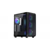 Obudowa PC ENDORFY Arx 500 ARGB ATX Czarna — hartowane szkło, ARGB, ATX, max GPU 350 mm, wysokość chłodzenia CPU 179 mm, 7 slotów rozszerzeń