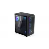 Obudowa PC ENDORFY Arx 500 ARGB ATX Czarna — hartowane szkło, ARGB, ATX, max GPU 350 mm, wysokość chłodzenia CPU 179 mm, 7 slotów rozszerzeń