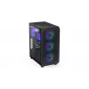 Obudowa PC ENDORFY Arx 500 ARGB ATX Czarna — hartowane szkło, ARGB, ATX, max GPU 350 mm, wysokość chłodzenia CPU 179 mm, 7 slotów rozszerzeń