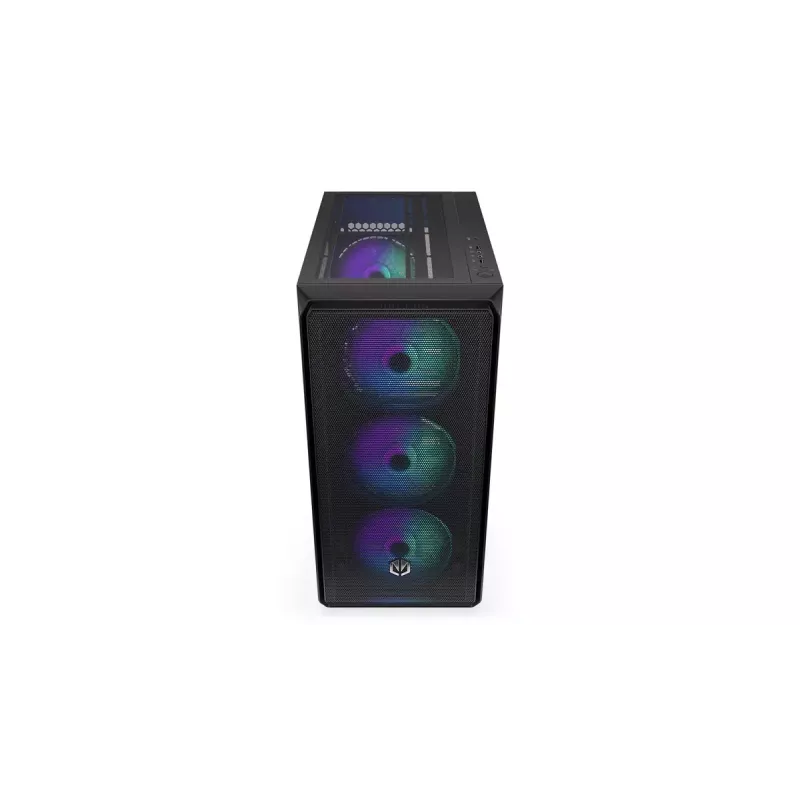 Obudowa PC ENDORFY Arx 500 ARGB ATX Czarna — hartowane szkło, ARGB, ATX, max GPU 350 mm, wysokość chłodzenia CPU 179 mm, 7 slotów rozszerzeń