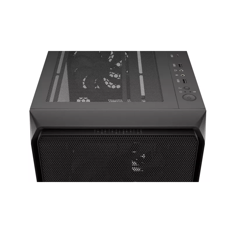 Obudowa PC ENDORFY Arx 500 ARGB ATX Czarna — hartowane szkło, ARGB, ATX, max GPU 350 mm, wysokość chłodzenia CPU 179 mm, 7 slotów rozszerzeń