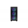 Obudowa PC ENDORFY Arx 500 ARGB ATX Czarna — hartowane szkło, ARGB, ATX, max GPU 350 mm, wysokość chłodzenia CPU 179 mm, 7 slotów rozszerzeń