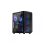Obudowa PC ENDORFY Arx 500 ARGB ATX Czarna — hartowane szkło, ARGB, ATX, max GPU 350 mm, wysokość chłodzenia CPU 179 mm, 7 slotów rozszerzeń