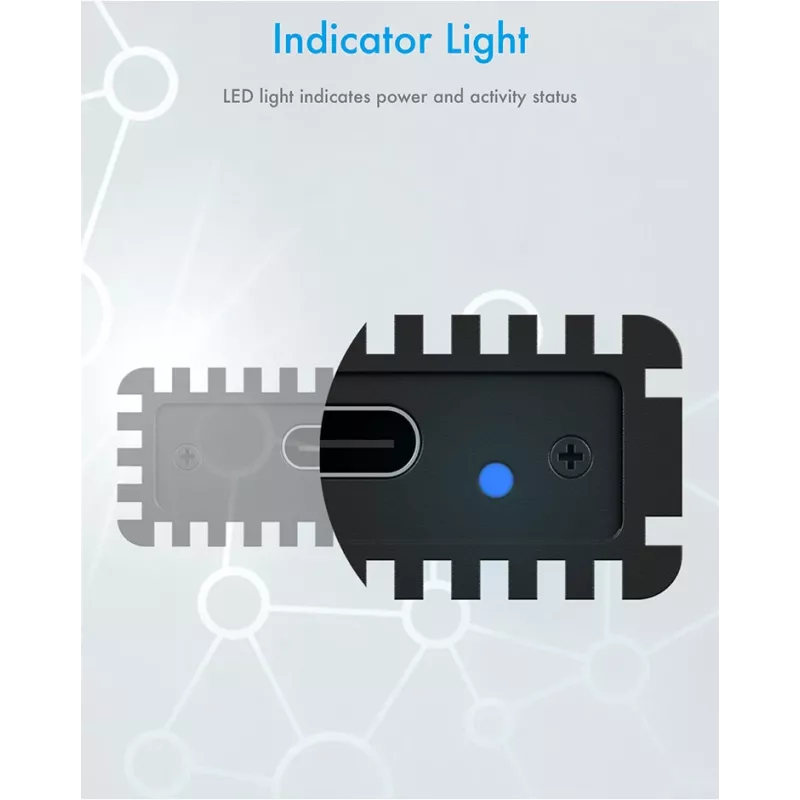 ICY BOX IB-1816M-C31 Obudowa SSD Czarny U.2
