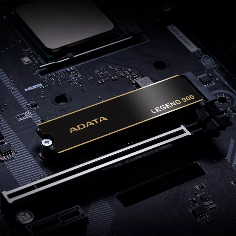 SSD M.2 2280 ADATA LEGEND 900 512 GB PCIe 4.0 NVMe 7000/5400 MB/s, TBW 1200, szyfrowanie sprzętowe AES