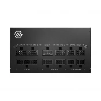 Zasilacz MSI MAG A750GL PCIE5 750 W 20+4 pin ATX ATX Czarny