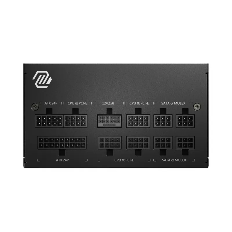 Zasilacz MSI MAG A750GL PCIE5 750 W 20+4 pin ATX ATX Czarny