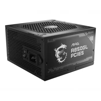 Zasilacz MSI MAG A850GL PCIE5 850 W 20+4 pin ATX ATX Czarny