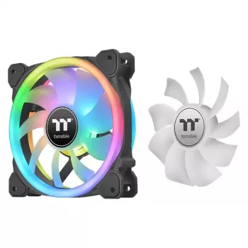 Wentylator Thermaltake SWAFAN 12 RGB 12 cm czarny 500–2000 RPM