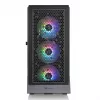 Obudowa PC THERMALTAKE Ceres 500 TG ARGB Midi Tower Czarny — Szkło hartowane, EATX, 3x140mm Przód, USB-C