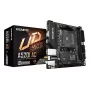 Płyta główna GIGABYTE A520I AC - obsługuje procesory AMD Ryzen 5000 Series AM4, 6-fazowy cyfrowy VRM, do 5300 MHz DDR4 (OC), 1xPCIe 3.0 M.2, WiFi, GbE LAN, USB 3.2 Gen1
