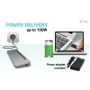 i-tec USB-C Metal Ergonomic 3x 4K Display Docking Station z Power Delivery 100 W + uniwersalna ładowarka 100 W