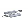 i-tec USB-C Metal Ergonomic 3x 4K Display Docking Station z Power Delivery 100 W + uniwersalna ładowarka 100 W