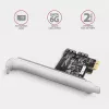 Wewnętrzny adapter SATA Axagon PCES-SJ2 PCIe 2 Gbit/s Czarny