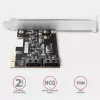 Wewnętrzny adapter SATA Axagon PCES-SJ2 PCIe 2 Gbit/s Czarny