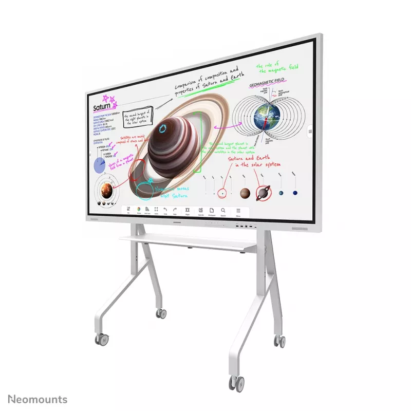 Neomounts FL50-525WH1 Wózek TV 55-86 cali - szybki montaż - TÜV