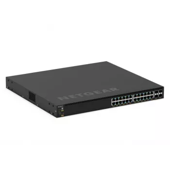 NETGEAR GSM4328-100AJS zarządzalny przełącznik L3 Gigabit Ethernet (10/100/1000) Power over Ethernet (PoE) 1U Czarny