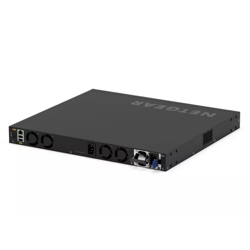 NETGEAR GSM4328-100AJS zarządzalny przełącznik L3 Gigabit Ethernet (10/100/1000) Power over Ethernet (PoE) 1U Czarny
