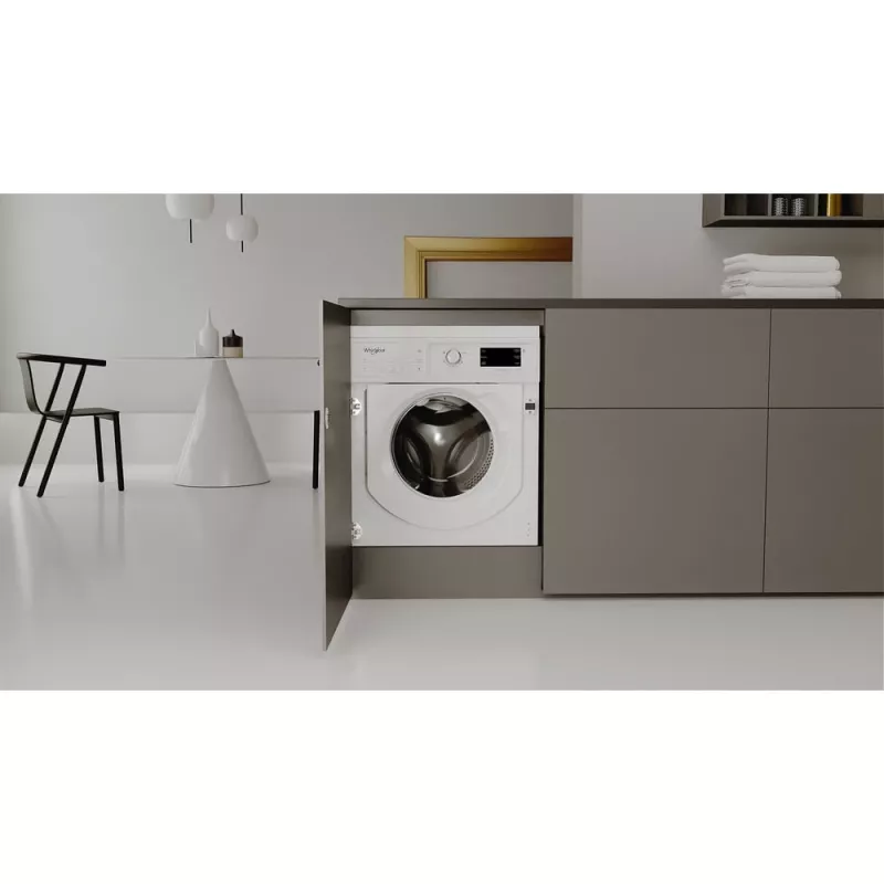 Pralka Whirlpool BI WMWG 81485 PL, ładowanie przednie, 8 kg, 1351 obr./min, biała