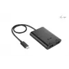 Adapter wideo i-tec USB-C Dual 4K/60Hz (pojedynczy 8K/30Hz) HDMI