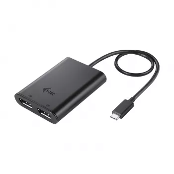 i-tec USB-C Dual 4K DisplayPort Video Adapter